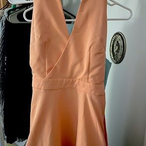 Peach Marylin Monroe dress